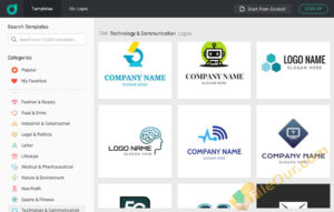 DesignEvo Free Online Logo Maker screenshot