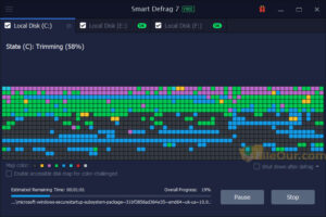 IObit Smart Defrag नि: शुल्क पूर्ण डाउनलोड