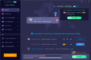 Schermata 3 di iTop VPN per Windows