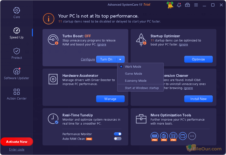 Advanced SystemCare Speed ​​Up