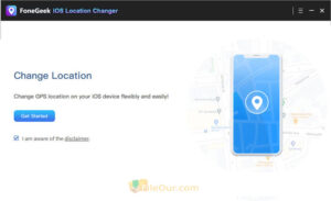 FoneGeek iOS Location Changer free download for Windows 10 8 7