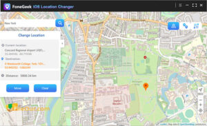 FoneGeek iphone Location Changer bepul