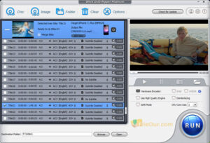 WinX DVD Ripper Platinum free download for PC screenshot