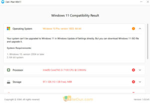 Free download Can I Run Win11 full version, Free Windows 11 system requirements checker, PC Health Check App Windows 11, Windows 11 Compatibility Checker