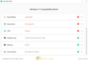 Windows 11 Compatibility Checker phiên bản mới nhất