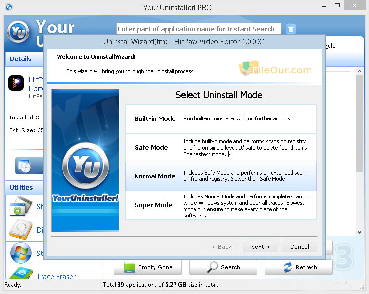 Tuum Uninstaller Pro Advanced Uninstaller