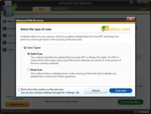 Безплатно изтегляне на Advanced Disk Recovery