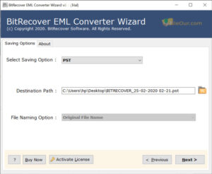 Download BitRecover EML Converter Wizard latest version