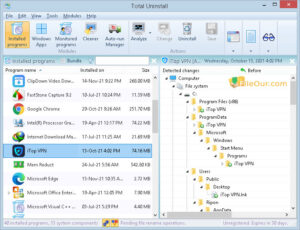 برنامج Total Uninstall Professional 32 بت 64 بت Windows