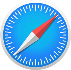 Safari browser logo, icon