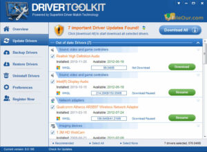 Update driver with Driver Toolkit