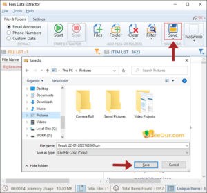 Advanced File Data Extractor latest version for PC
