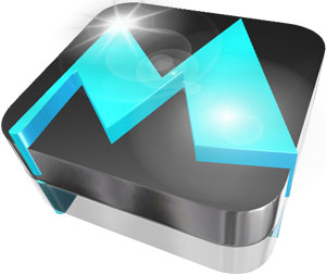 Logo Aurora 3D Text & Logo Maker, ikon