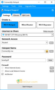 Connectify Hotspot free Download for PC