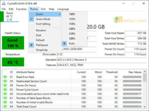 CrystalDiskInfo Windows 11 10 8 को लागि पूर्ण संस्करण, CrystalDiskInfo 64-bit