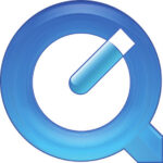 QuickTime player logo, icon