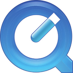 شعار مشغل QuickTime ، الرمز