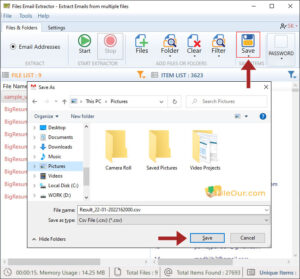files-email-extractor-screenshot