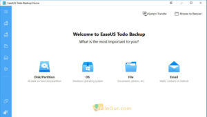 Download EASEUS Todo Backup Home Offline Installer screenshot