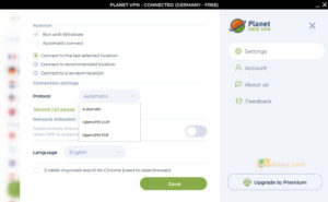 Planet VPN اسکرین شاٹ 3