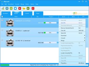 Allavsoft Downloader 32-64-bit Windows-skjermbilde