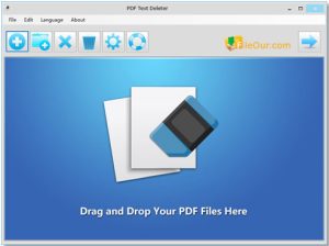 Download PDF Text Deleter latest version for PC screenshot