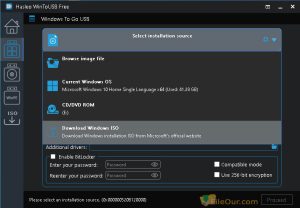 Download WinToUSB latest version for PC screenshot
