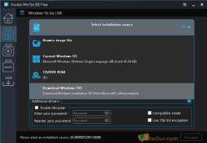 Download WinToUSB nieuwste versie voor pc-screenshot