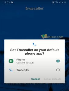 Truecaller APK official download screenshot