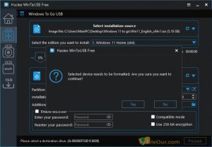 WinToUSB free Download for Windows screenshot