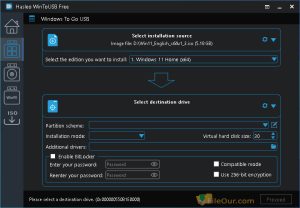 WinToUSB 公式ダウンロード スクリーンショット