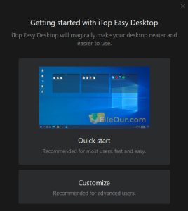 Kompyuter uchun iTop Easy Desktop bepul yuklab olish