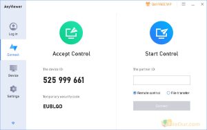 AnyViewer রিমোট অ্যাক্সেস সফ্টওয়্যার অফিসিয়াল ডাউনলোড স্ক্রিনশট