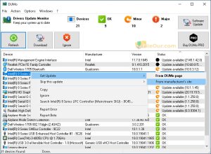 Download DUMo Drivers Update Monitor latest version for PC screenshot