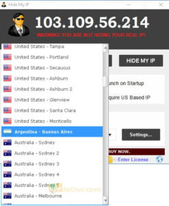 Hide my ip free download for windows screenshot