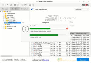 Stellar Photo Recovery free download for PC snapshot