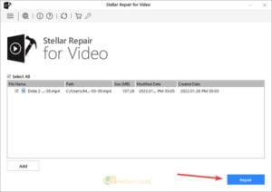 Stellar Repair For Video repair-button-for-video