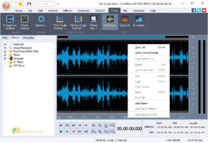 Versi final AVS Audio Editor untuk snapshot Windows 11 10 8 7