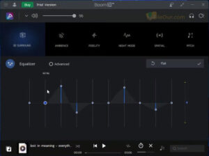 Boom 3D final version for Windows 11 10 8 7 snapshot