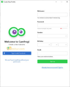 Herunterladen den Camfrog Video Chat 32-64-Bit-Windows-Screenshot