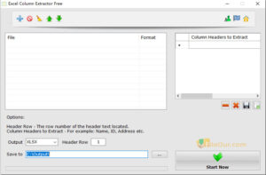 Download Excel Column Extractor latest version for PC screenshot