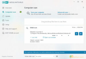 ESET NOD32 Antivirus téléchargement gratuit pour PC instantané