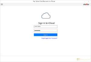 Stellar Data Recovery vir iPhone finale weergawe vir Windows 11 10 8 7 momentopname