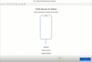Stellar Data Recovery for iPhone Free Download for Windows screenshot