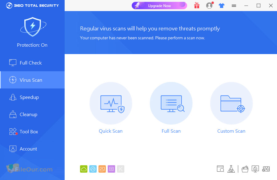 360 Total Security Virusscan-screenshot