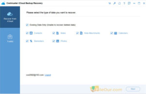 Coolmuster iCloud Backup Recovery Final Version for Windows 11 10 8 7 Snapshot