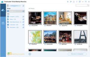 Coolmuster iCloud Backup Recovery latest version for PC screenshot