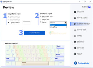 Download Typing Master 32-64-bit Windows-skærmbillede