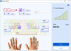 Typing Master gratis download voor pc-snapshot