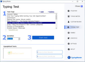 Typing Master official download screenshot